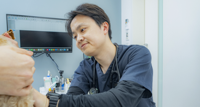 丁寧で分かりやすい説明優しい診察室